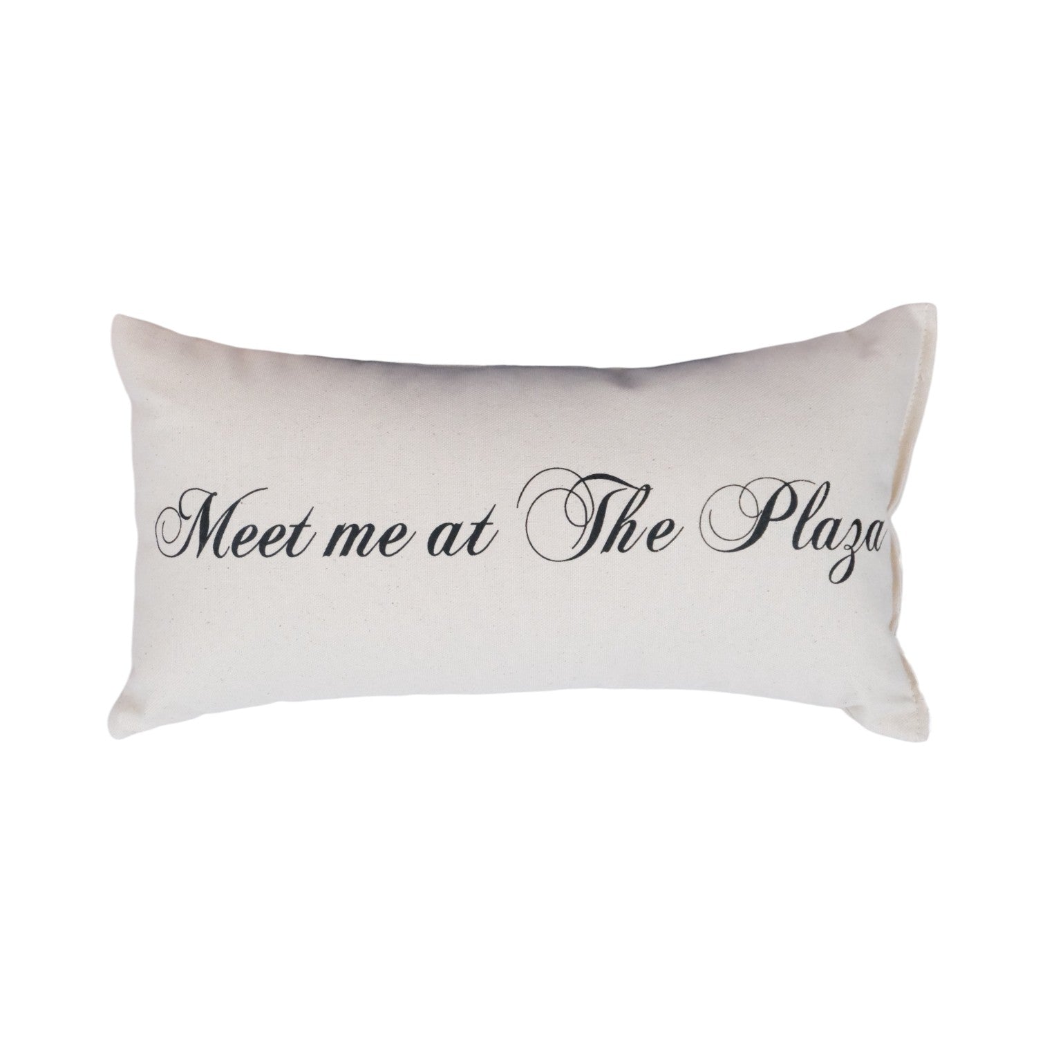 "Meet Me at The Plaza" Pillow