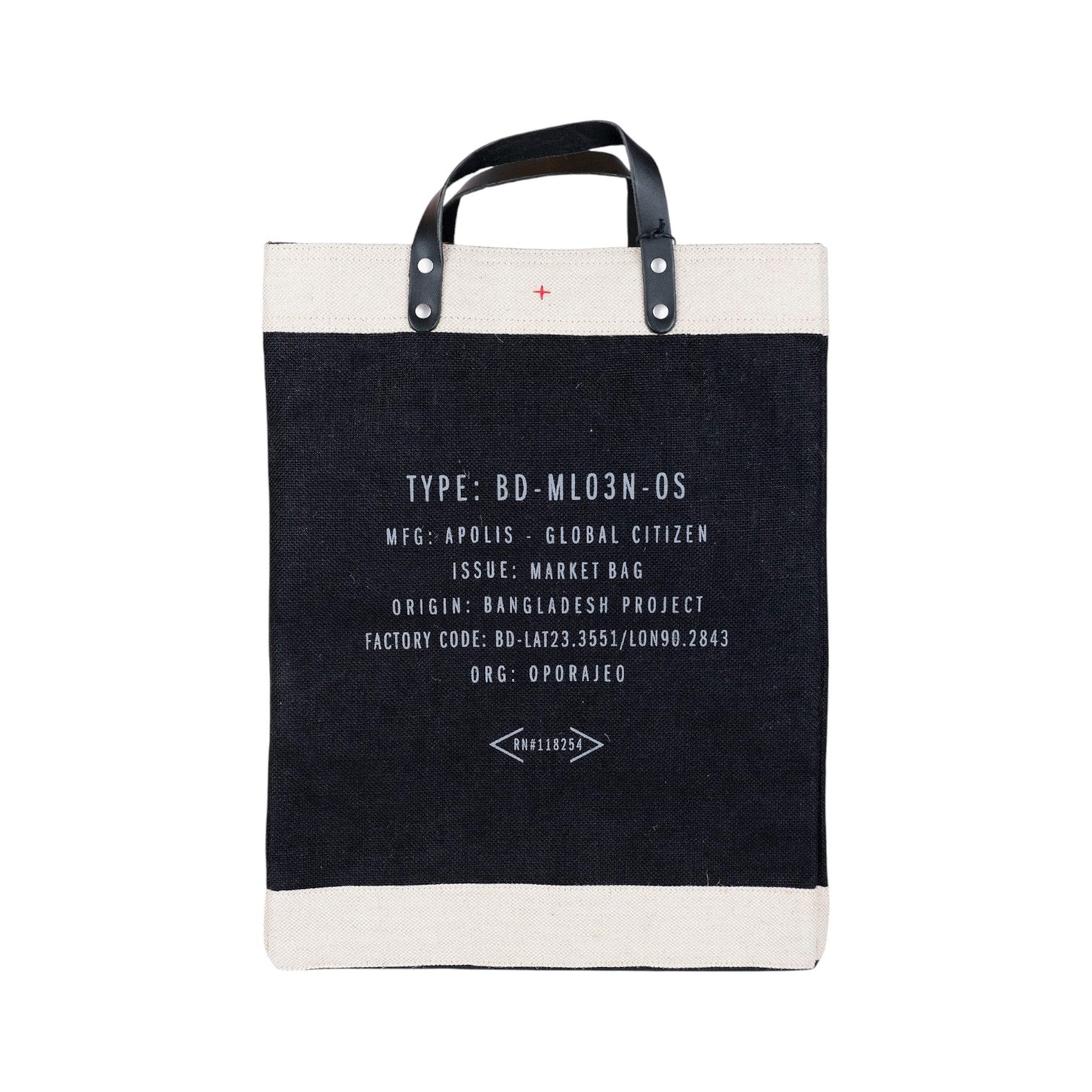 The Plaza Logo Large Market Bag