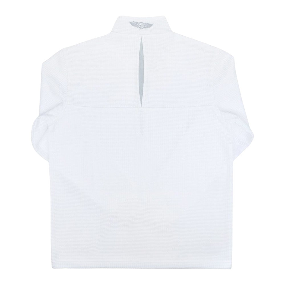 White Optic 1/4 Zip