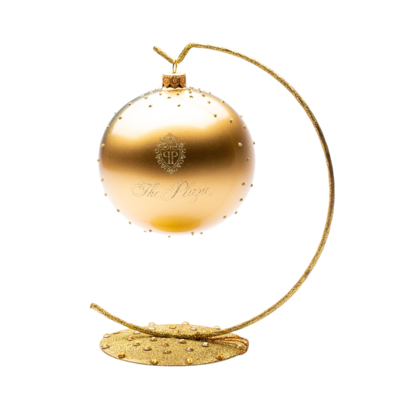 Plaza Night Scene Ornament