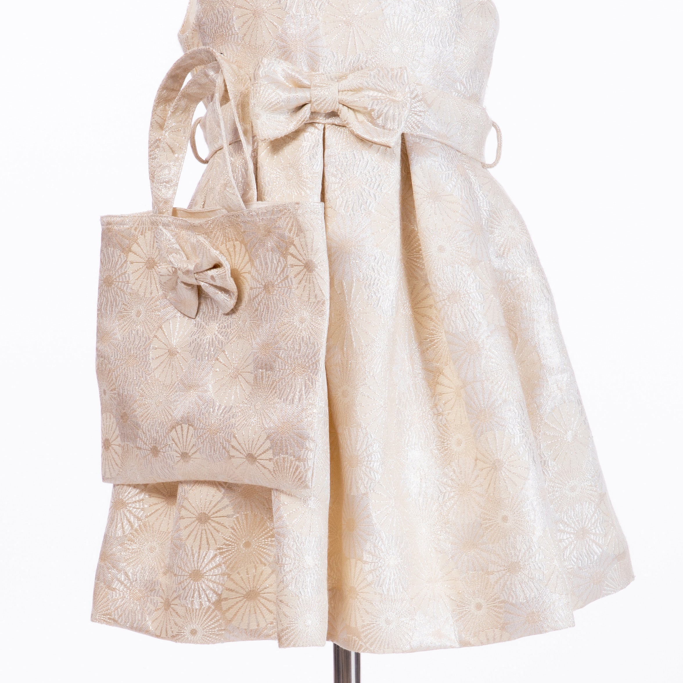 Rachel Riley for Eloise: Silver Damask Matching Handbag