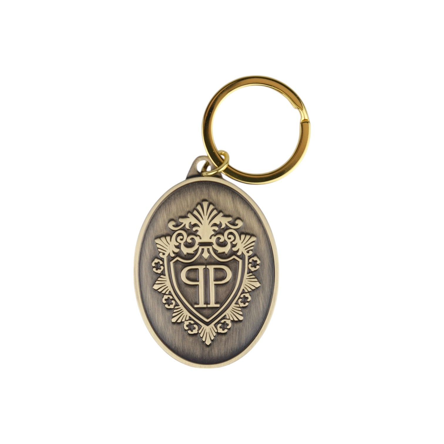 The Plaza Bronze Keychain
