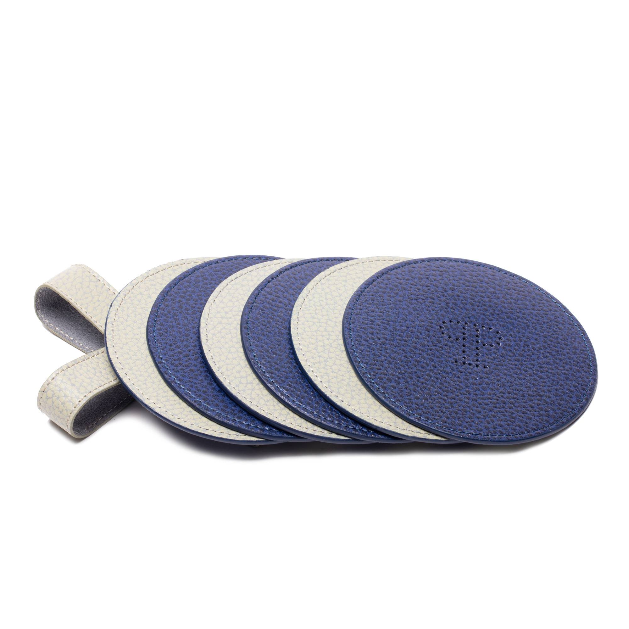 Plaza Leather Coasters