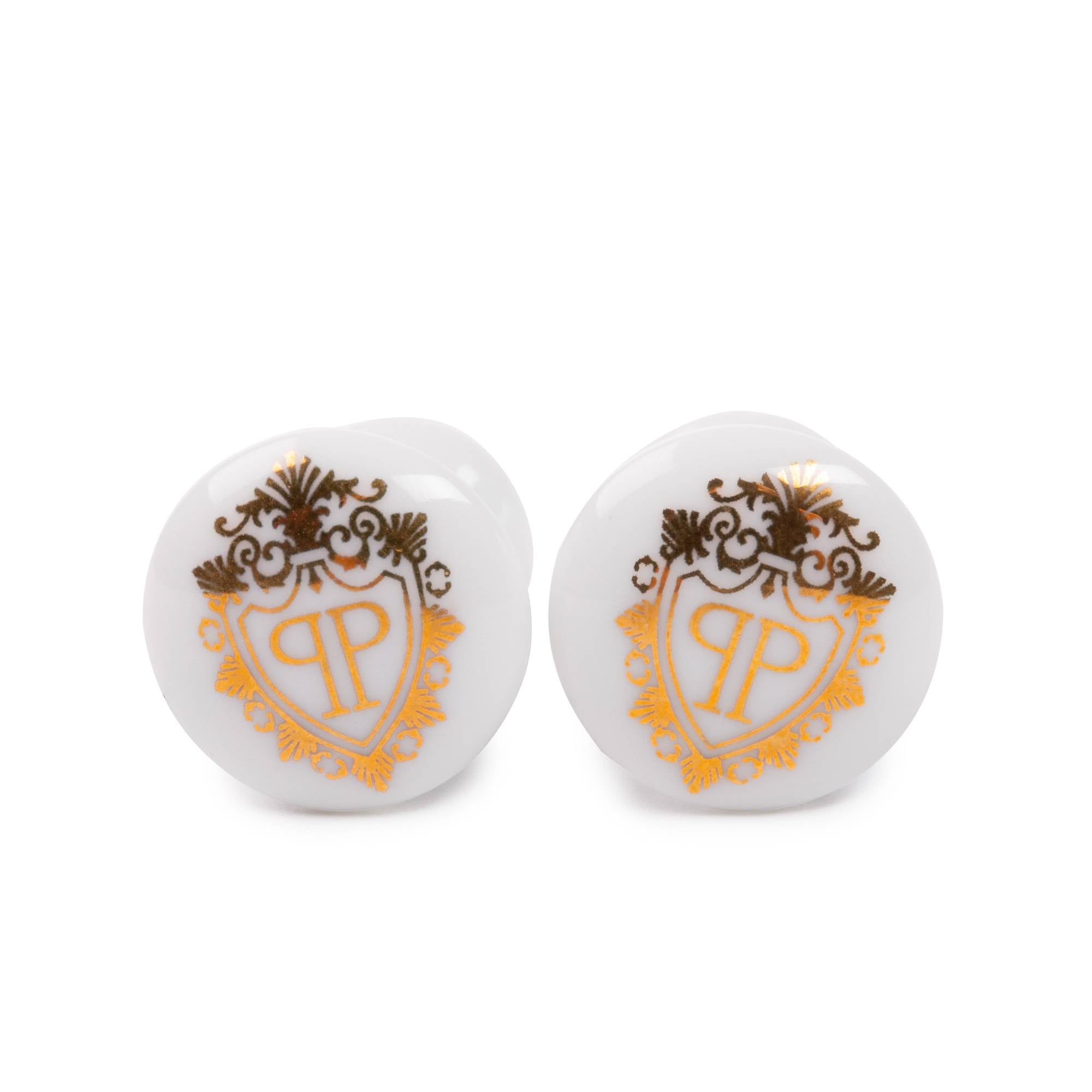 Plaza Porcelain Cufflinks