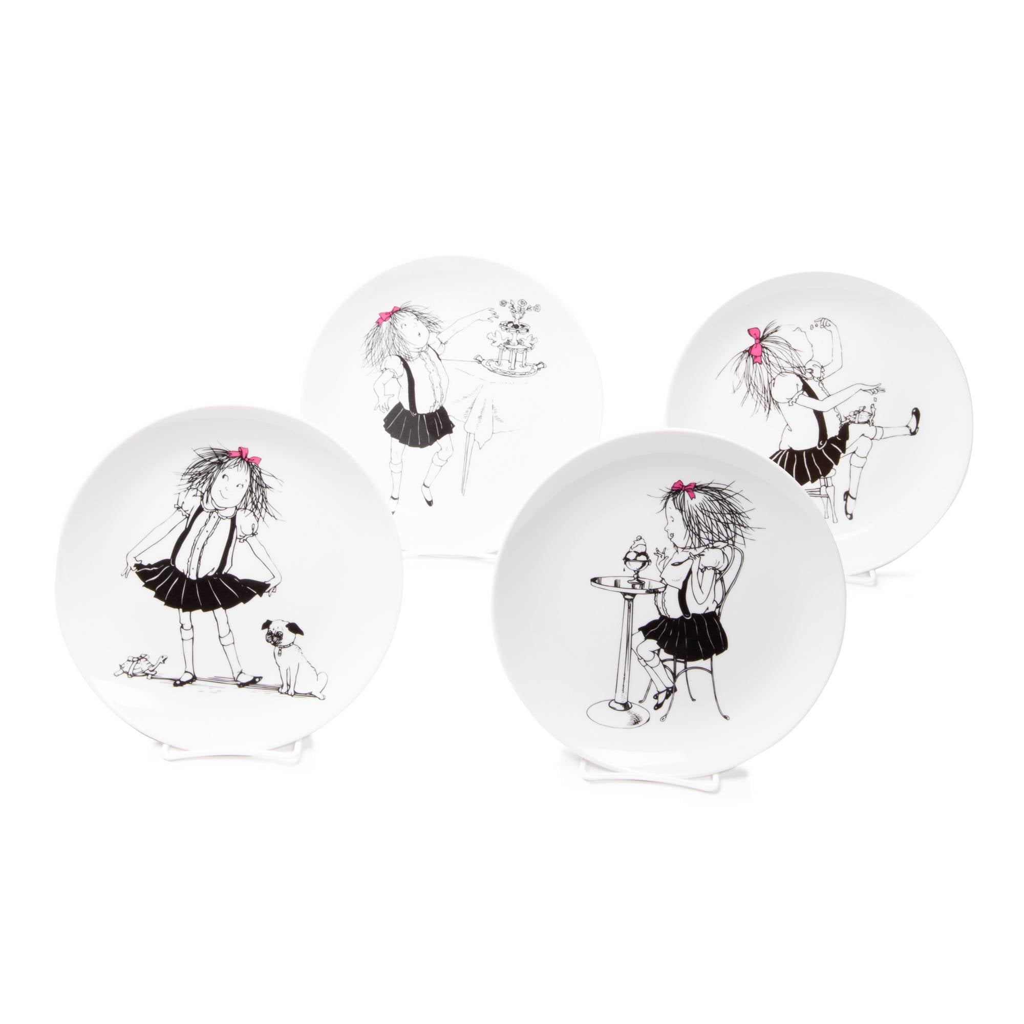 Eloise 4 Plate Set