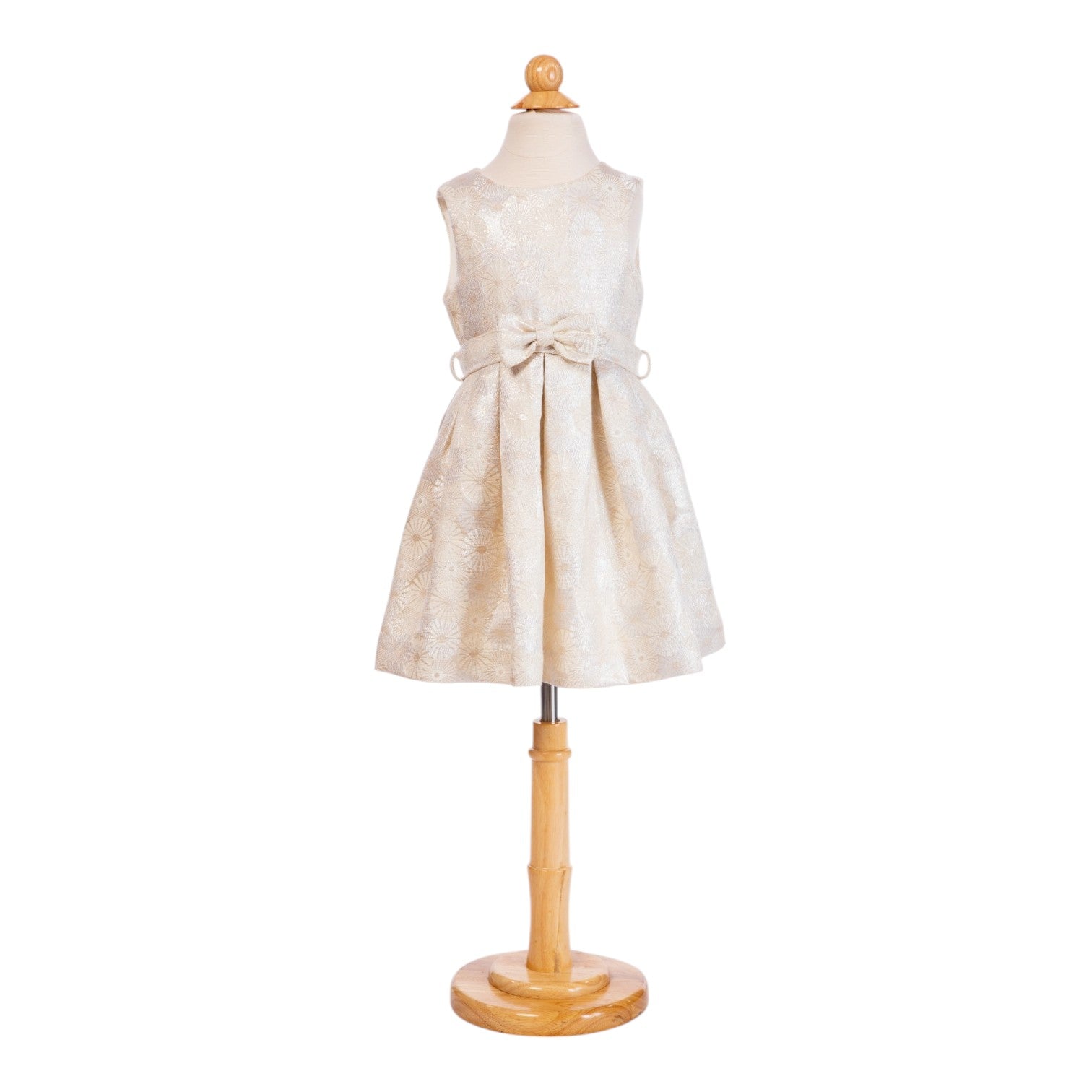 Rachel Riley for Eloise: Silver Damask Dress