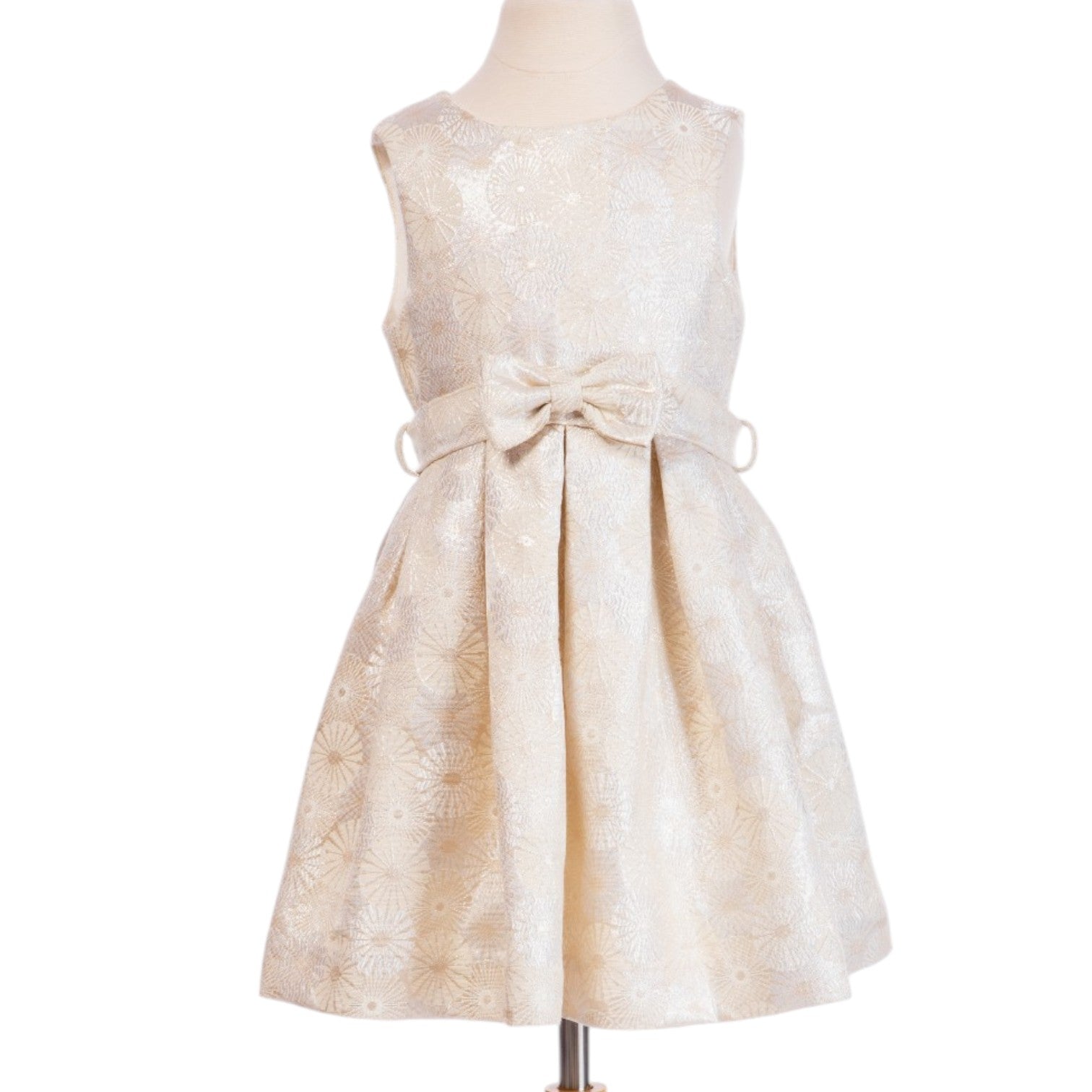 Rachel Riley for Eloise: Silver Damask Dress