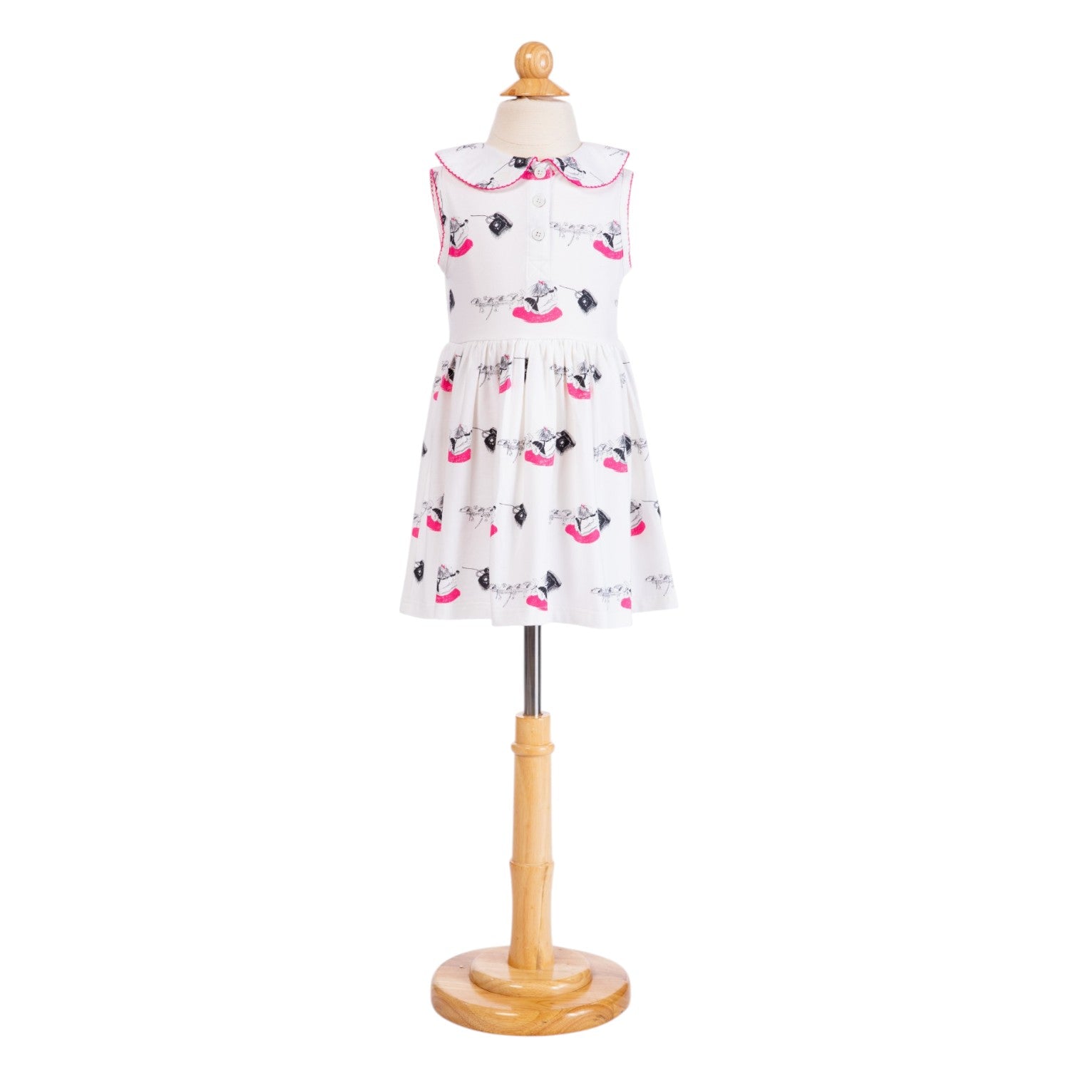 Rachel Riley for Eloise: Telephone Print Dress