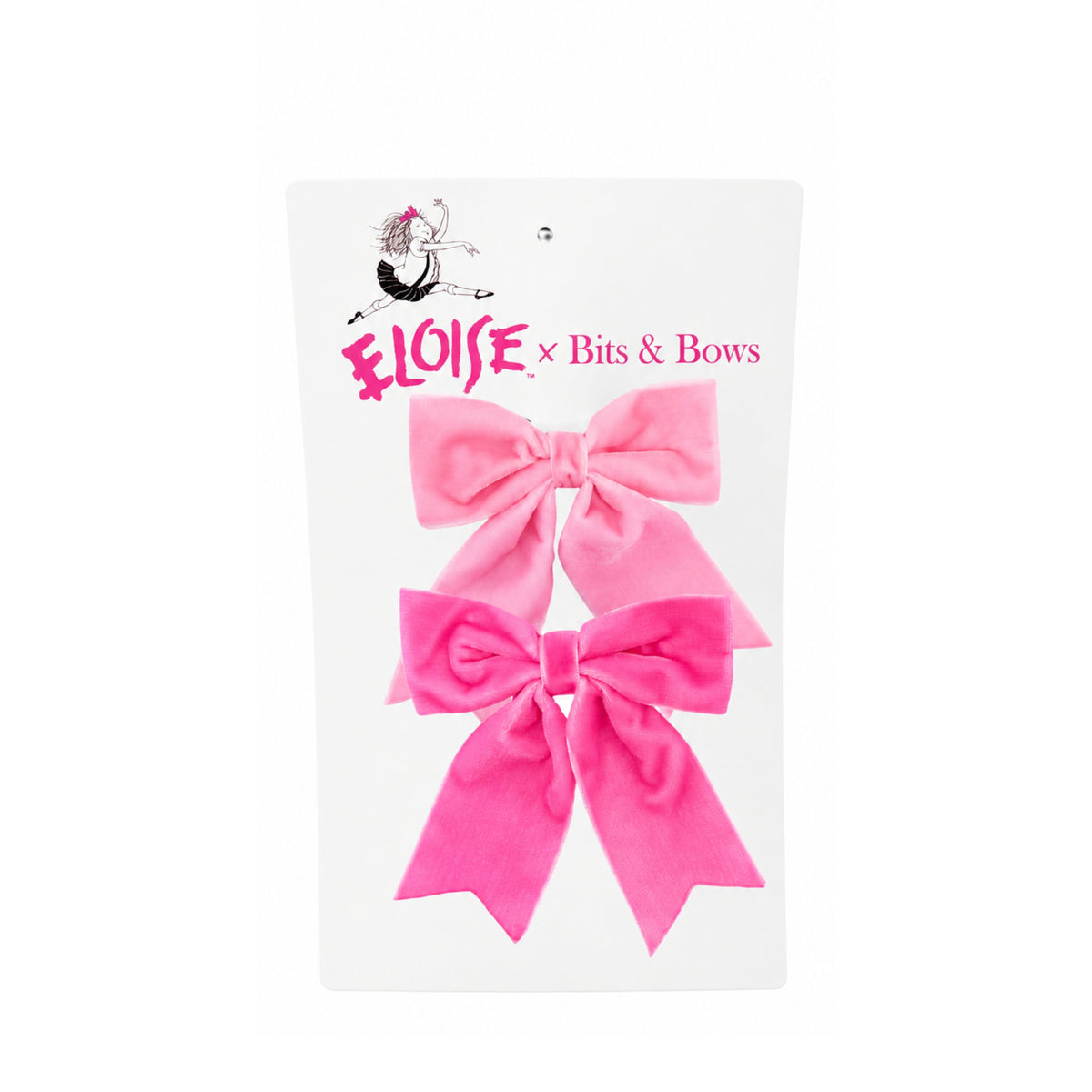 Eloise Velvet Hair Bow Set