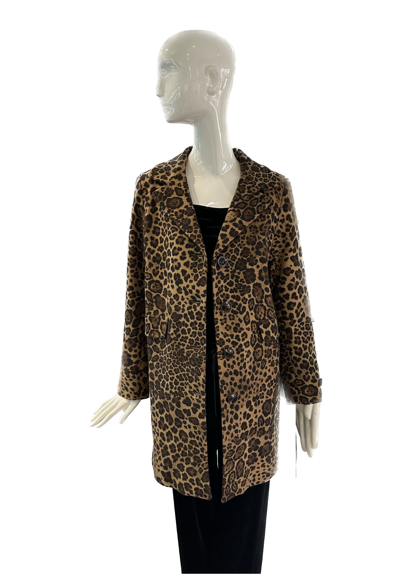 Sofia Cashmere Camel Leopard Print Cashmere Coat – The Plaza Hotel