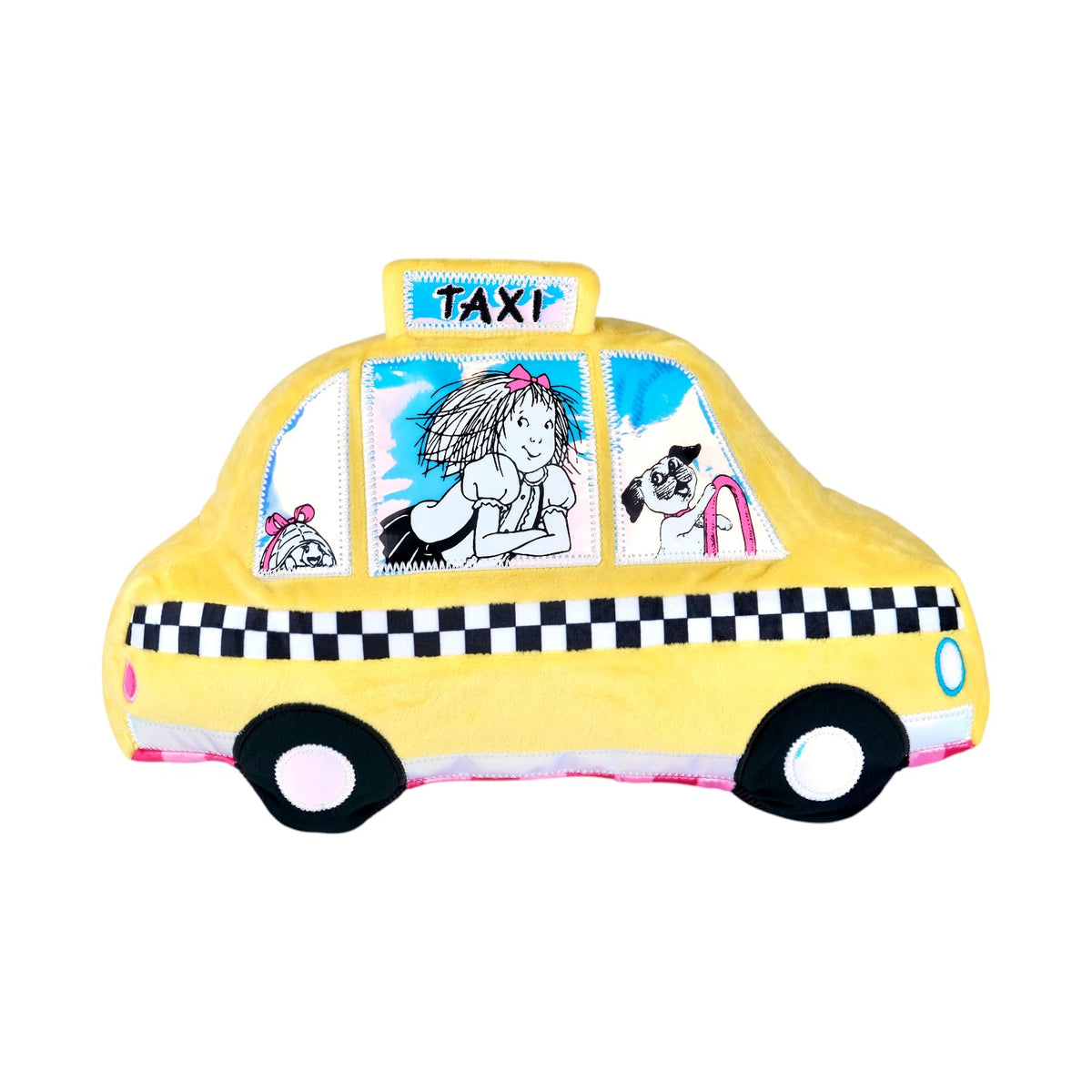 Eloise Taxi Cab Pillow